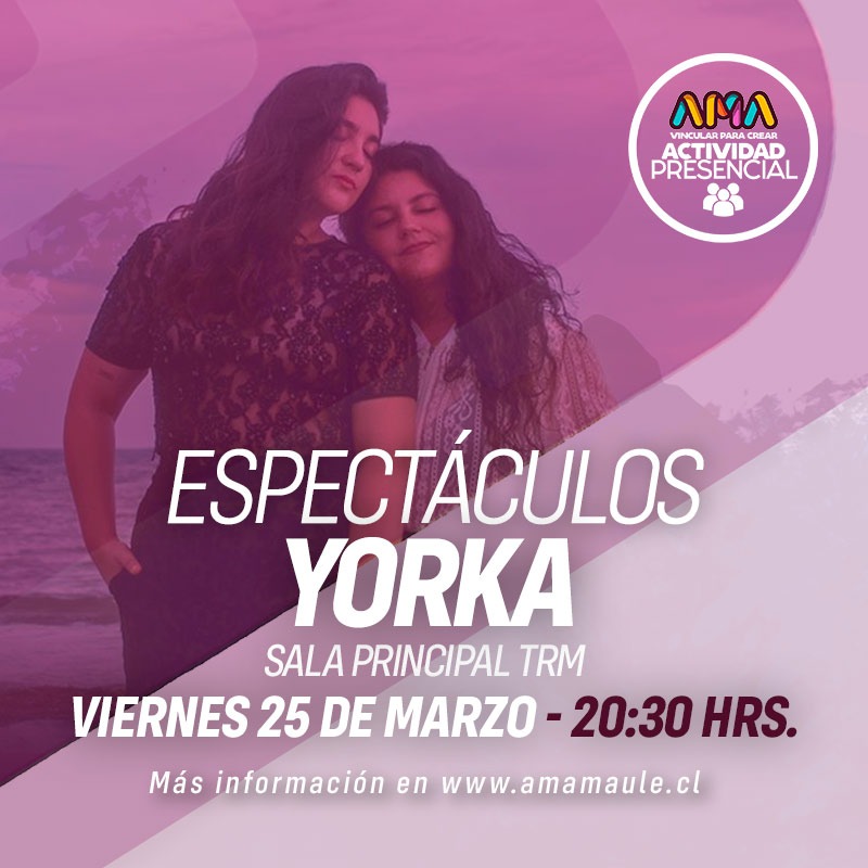 Desde San Bernardo Yorka llega a la segunda versión de AMA con su propuesta de indie pop.
