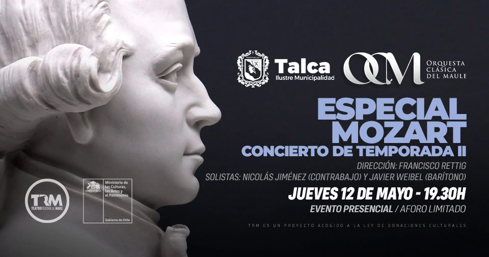 ESPECIAL DE MOZART / CONCIERTO II DE TEMPORADA OCM