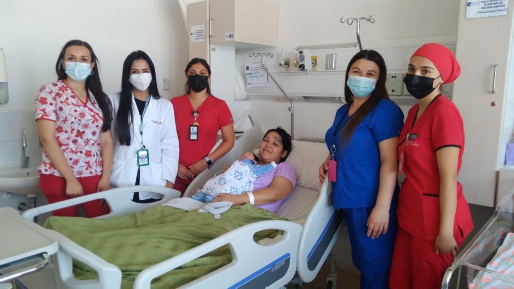 Demian Maximiliano se convirtió en el primer bebé del año en el HRT