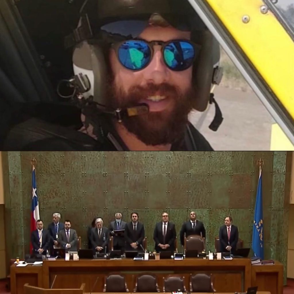 SENTIDO HOMENAJE A PILOTO FALLECIDO EN INCENDIO FORESTAL