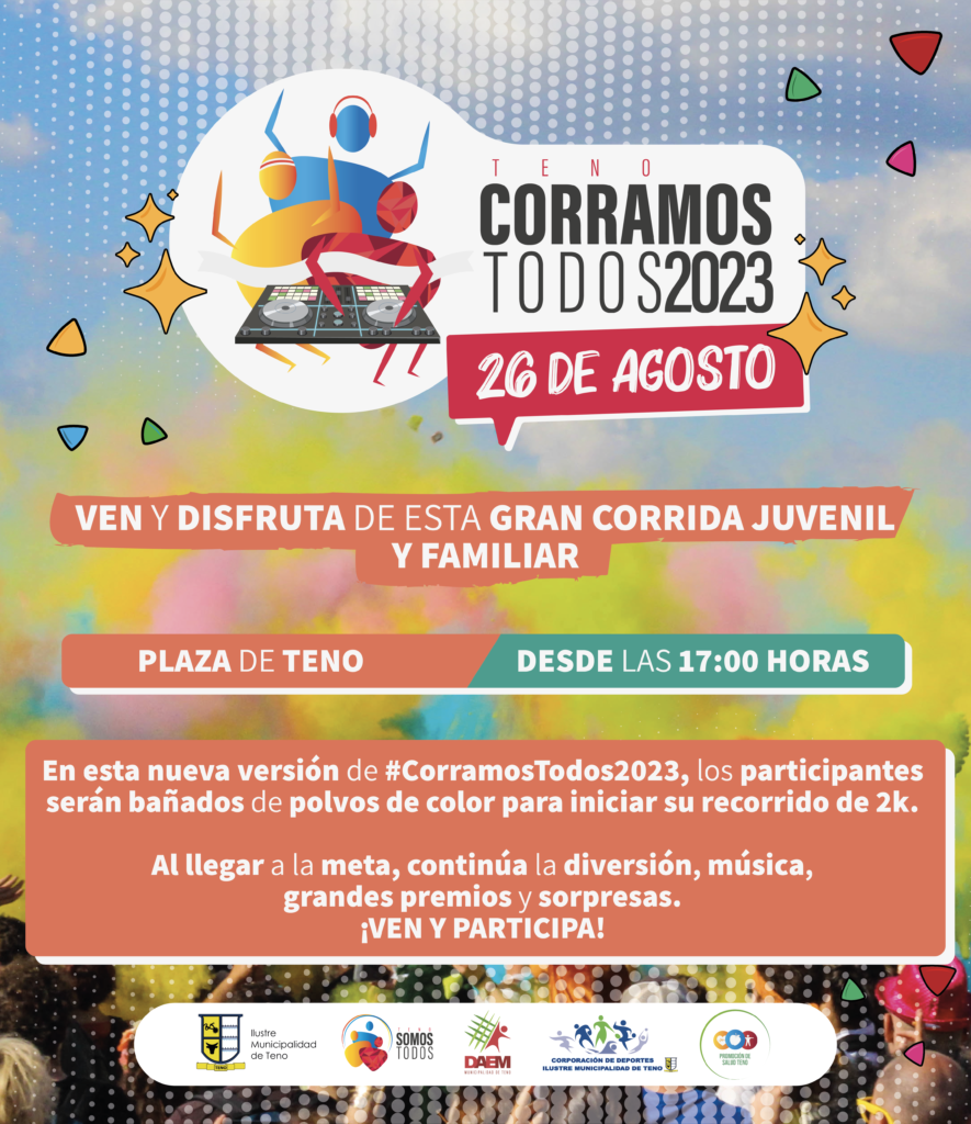 𝗠𝘂𝗻𝗶𝗰𝗶𝗽𝗶𝗼 𝗱𝗲 𝗧𝗲𝗻𝗼 𝘁𝗲 𝗶𝗻𝘃𝗶𝘁𝗮 𝗮 𝗰𝗲𝗹𝗲𝗯𝗿𝗮𝗿 𝗲𝗹 𝗗𝗶́𝗮 𝗱𝗲 𝗹𝗮 𝗝𝘂𝘃𝗲𝗻𝘁𝘂𝗱