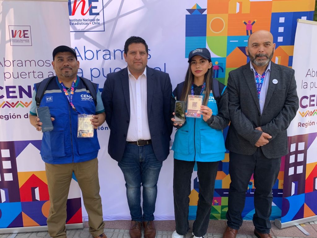 INE MAULE PRESENTÓ INDUMENTARIA Y CELULARES QUE UTILIZARÁN LOS CENSISTAS EN EL CENSO 2024