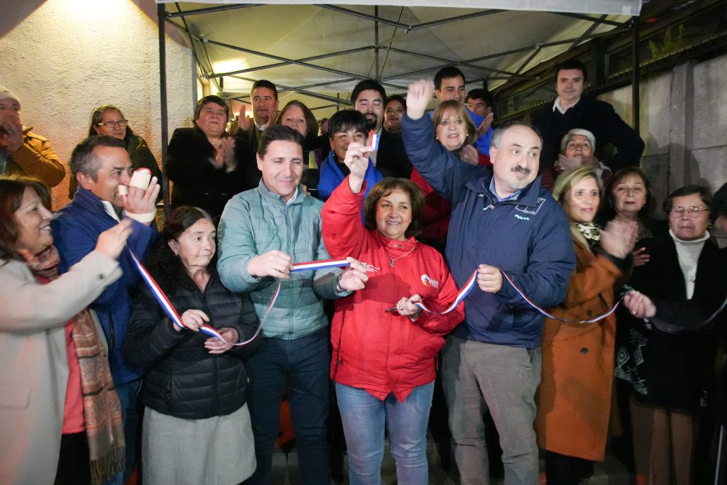 BARRIO NUEVA BELLAVISTA DE TENO INAUGURÓ UN NUEVO ESPACIO COMUNITARIO ECO INTEGRADO.