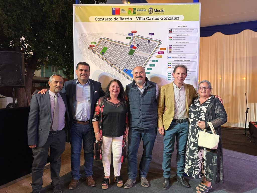 Villa Carlos González de Maule se suma al mejoramiento de barrios.