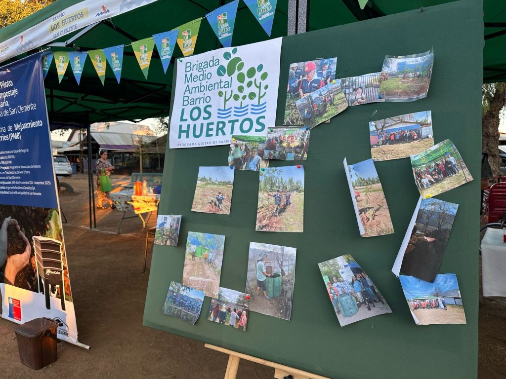 Barrio los Huertos de San Clemente se suma al mejoramiento de barrios.