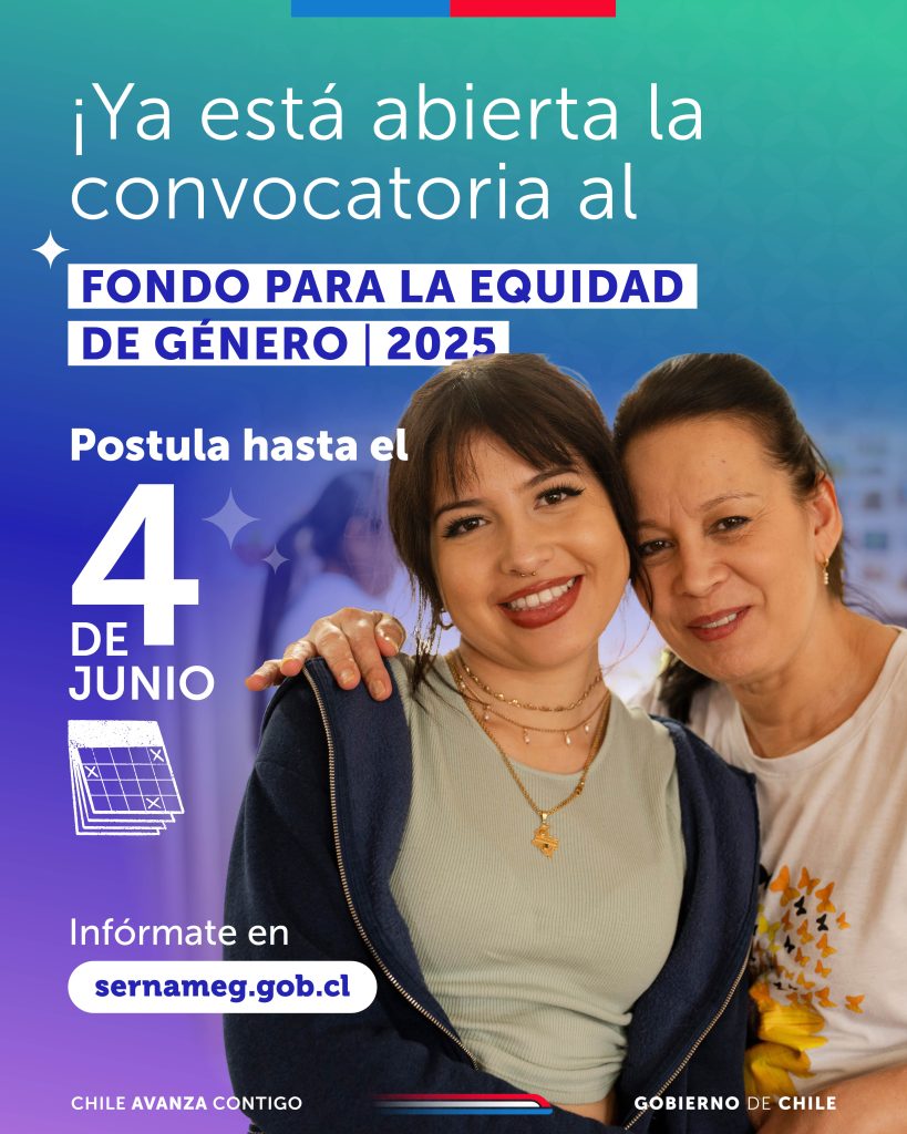 SernamEG abre postulaciones para financiar proyectos con impacto social y político en la comunidad maulina y el país SernamEG abre postulaciones para financiar proyectos con impacto social y político en la comunidad maulina y el país